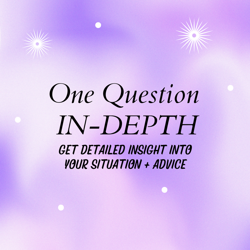 One In-Depth Question Tarot Reading