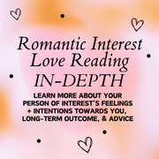Romantic Interest Tarot Reading