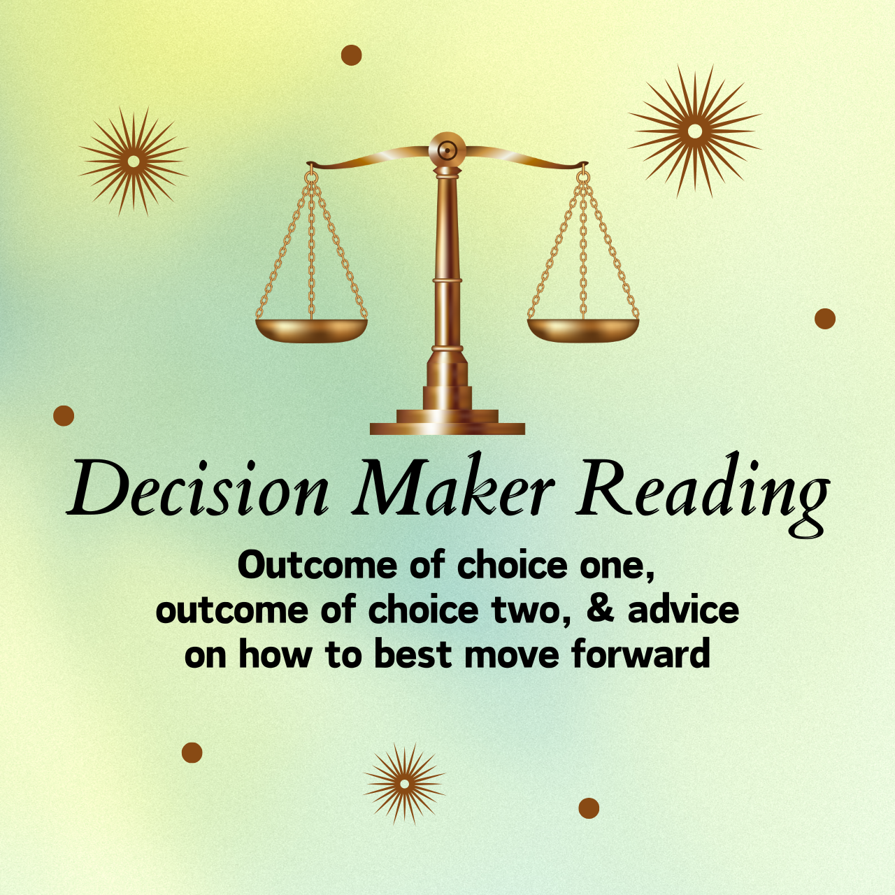 Decision Maker Tarot Reading