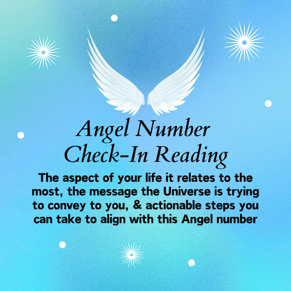 Angel Number Check-In Tarot Reading