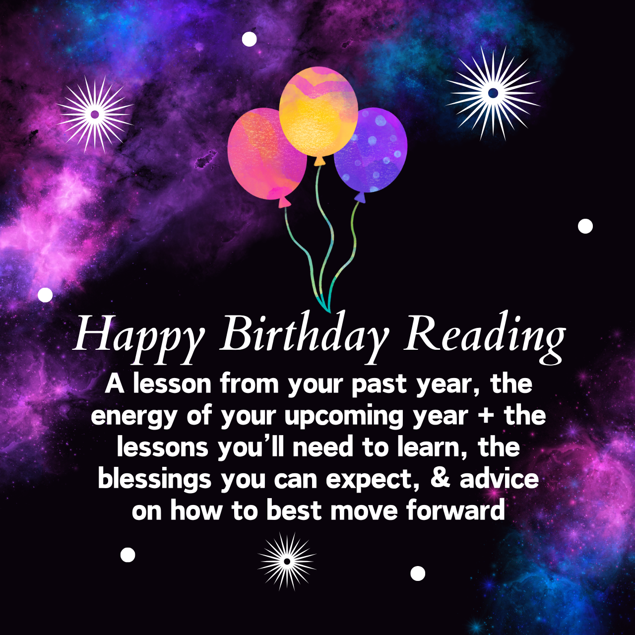 Happy Birthday Tarot Reading