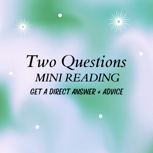 Two Questions Mini Tarot Reading